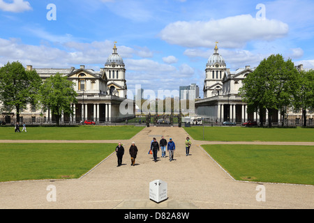 Old Royal Naval College Greenwich London England Stockfoto