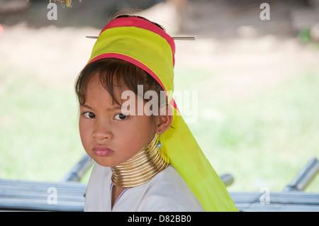 Thailand, langen Hals Stockfoto