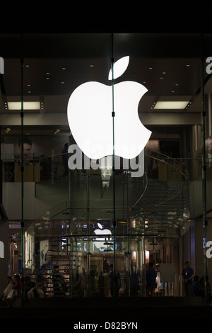 Hong Kong Apple store Stockfoto