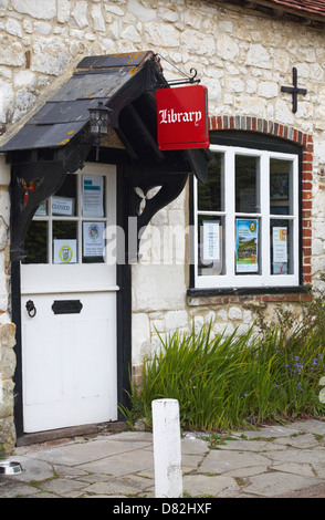 Bibliothek in Brightone, Newport, Isle of Wight, Hampshire, Großbritannien im Mai Stockfoto