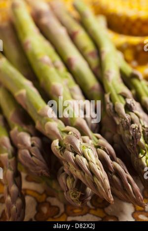 Frischer Spargel Stockfoto