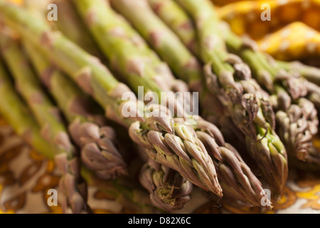 Frischer Spargel Stockfoto