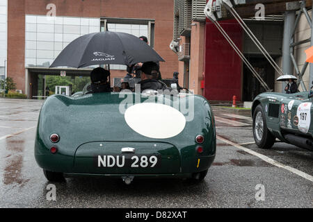 Brescia, Italien. 16. Mai 2013 - Mille Miglia 2013 - der erste Tag in Brescia/Italien am 16. Mai 2013. Quelle: Johann Hinrichs/alamy leben Nachrichten Stockfoto