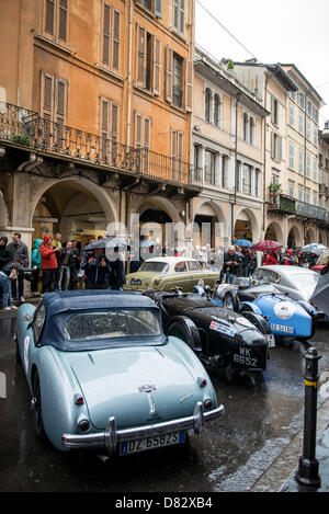 Brescia, Italien. 16. Mai 2013 - Mille Miglia 2013 - erster Tag in Brescia/Italien am 16. Mai 2013. Quelle: Johann Hinrichs / Alamy Live News Stockfoto