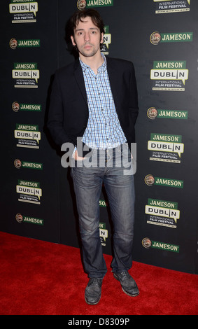 Ralf kleine Jameson Dublin International Filmfestival - Gala Screening von "Death of a Superhero" im Savoy Kino schließen- Stockfoto