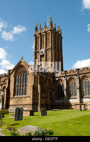 St. Marien Minster Kirche, Ilminster, Somerset, England, Vereinigtes Königreich Stockfoto