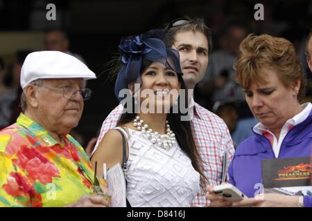 Baltimore, Maryland, USA. 18. Mai 2013. Preakness Day Szenen rund um die Strecke bei Pimlico Race Course in Baltimore, Maryland. (Bild Kredit: Kredit: Joan Fairman Kanes/Eclipse/ZUMAPRESS.com/Alamy Live-Nachrichten) Stockfoto