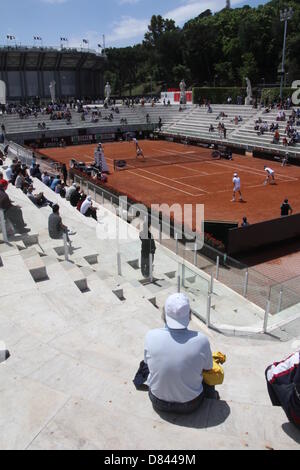 Rom, Italien. 17. Mai 2013 beherrscht die Szene an der atp Tennis-Turnier in Rom, Italien Stockfoto