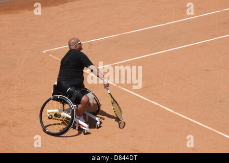 Rom, Italien. 17. Mai 2013 beherrscht die Szene an der atp Tennis-Turnier in Rom, Italien Stockfoto