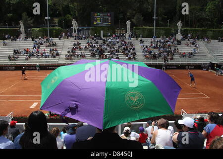 Rom, Italien. 17. Mai 2013 beherrscht die Szene an der atp Tennis-Turnier in Rom, Italien Stockfoto