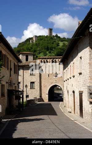 Italien, Le Marche, Valnerina, Visso Stockfoto