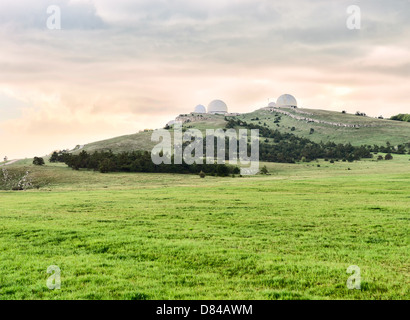 Observatorium ist hoch in die Krimberge. Ukraine Stockfoto