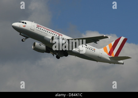 GERMAN WINGS AIRBUS A319 LUFTHANSA GROUP Stockfoto