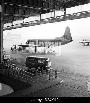 März 1959, British European Airways Aircraft, Flughafen Tempelhof, West-Berlin, Deutschland, Europa Stockfoto