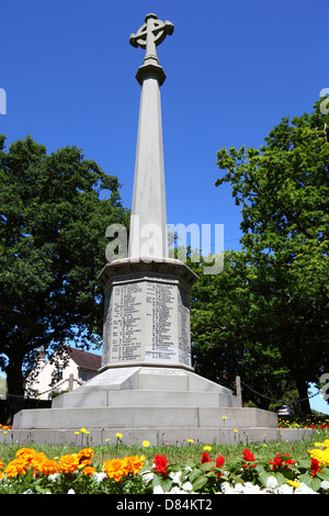 Kriegerdenkmal auf Southborough, Tunbridge Wells, Kent, England Stockfoto