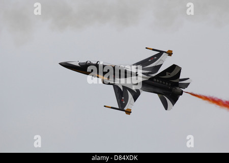 T-50 Steinadler aus der Republik Korea Air Force Kunstflugstaffel. Stockfoto