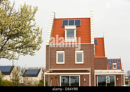 Sun City ein Suberb von Heerhugowaard in den Niederlanden, die Develped als solar Hot Spot hat, Stockfoto
