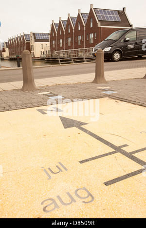 Sun City ein Suberb von Heerhugowaard in den Niederlanden, die Develped als solar Hot Spot hat Stockfoto