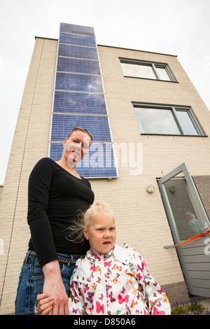 Sun City ein Suberb von Heerhugowaard in den Niederlanden, die Develped als solar Hot Spot hat Stockfoto