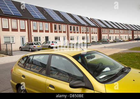 Sun City ein Suberb von Heerhugowaard in den Niederlanden, die Develped als solar Hot Spot hat Stockfoto