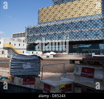 Die fast fertige Library of Birmingham April 2013. Voraussichtlich im September 2013 eröffnet. Stockfoto