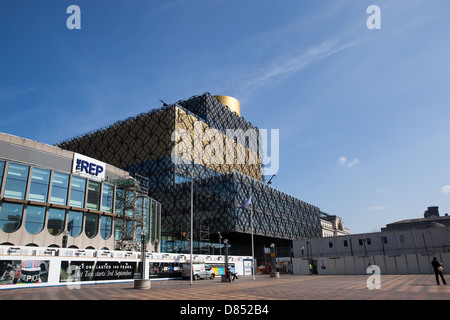 Die fast fertige Library of Birmingham April 2013. Voraussichtlich im September 2013 eröffnet. Stockfoto