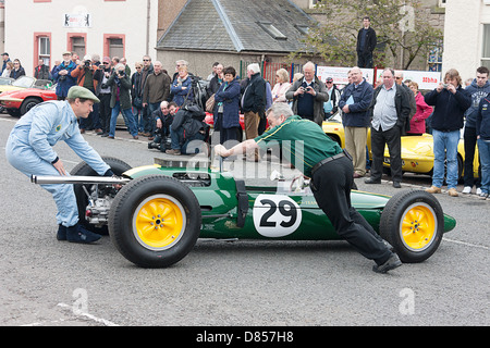 Jim Clark. 50. Jahrestag der seine erste Meisterschaft Duns.Scottish Grenzen der Welt. Schottland. Stockfoto