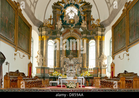 Im Inneren der Kathedrale, Zamosc, Polen Stockfoto