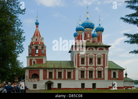 Kirche von Dimitry auf das Blut, Uglitsch, Russland Stockfoto