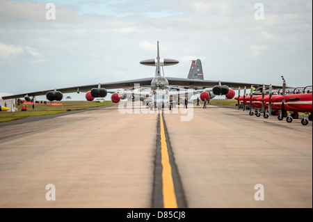 Boden wird eine militärische Flugschau in Australien. Stockfoto