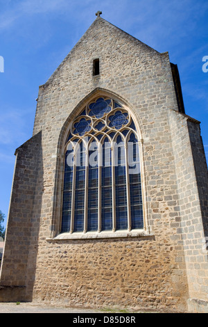 Parthenay alte gotische Kirche, Poitou-Charentes, Frankreich Stockfoto