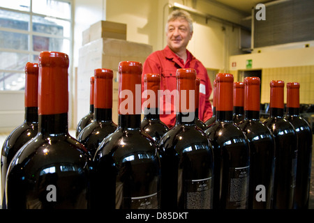 Italien Lombardei Valtellina Chiuro Nino Negri Weingut Stockfoto