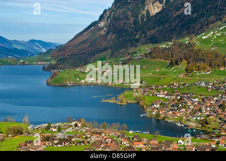 Schweiz Kanton Obwalden Lungern Landschaft Stockfoto