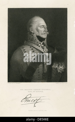 ERNEST AUGUSTUS HANNOVER Stockfoto