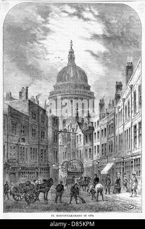 St. Martin's-Le-Grand, London Stockfoto