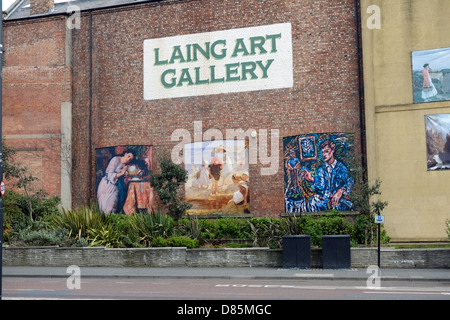 Die Laing Art Gallery im Zentrum von Newcastle Upon Tyne Stockfoto