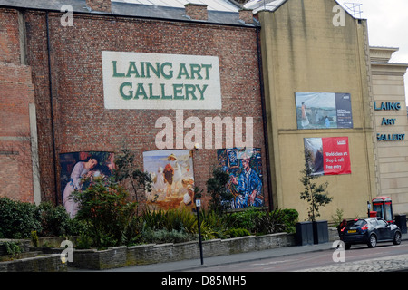 Die Laing Art Gallery im Zentrum von Newcastle Upon Tyne Stockfoto