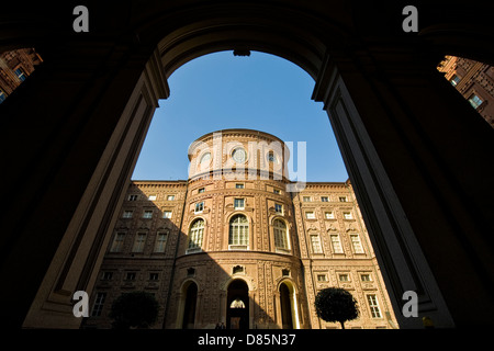 Italien Piemont Turin Carignano Palast Stockfoto