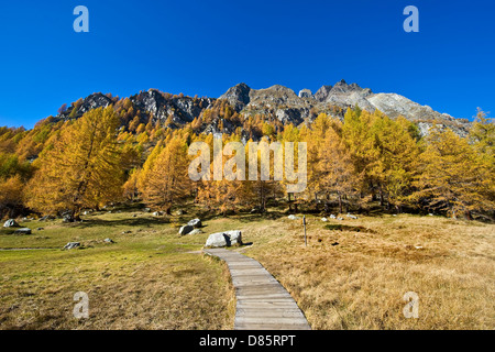 Italien Piemont Devero Alp Alpe Devero Stockfoto