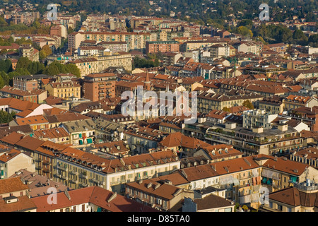 Italien-Piemont-Turin-Blick von der Mole Antonelliana Stockfoto