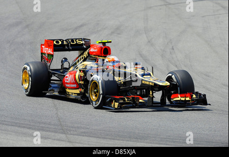 Romain Grosjean (FRA), Lotus E21 während der spanischen Formel 1 großer Preis von 2013 Stockfoto