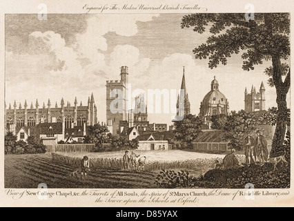 Neue College-Kapelle, Oxford Stockfoto