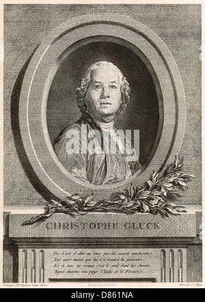 Gluck, Christoph Willibald Ritter von 1714-1787 Stockfoto