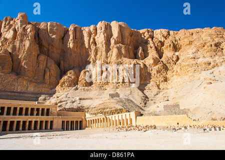 Der Tempel der Hatschepsut in der Nähe von Luxor in Ägypten Stockfoto