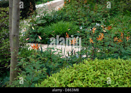 Laurent-Perrier Garten, Aussteller: Laurent-Perrier, Designer: Ulf Nordfjell. Chelsea Flower Show 2013 Stockfoto