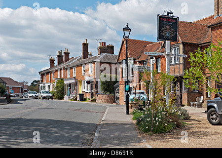 Ticehurst Dorf High Street, Sussex, UK Stockfoto