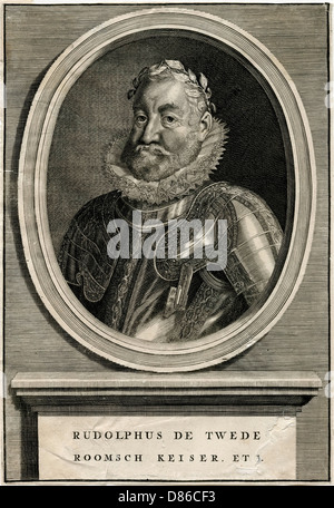 Rudolf II., Heiliger römischer Kaiser Stockfoto