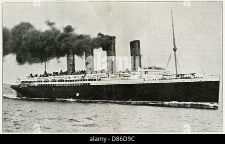 Lusitania Stockfoto