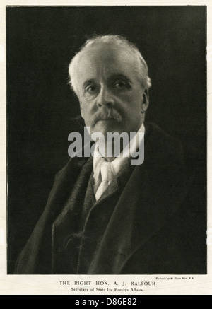 Arthur James Balfour Stockfoto