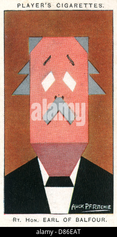 Arthur James Balfour, 1 Graf von Balfour Stockfoto